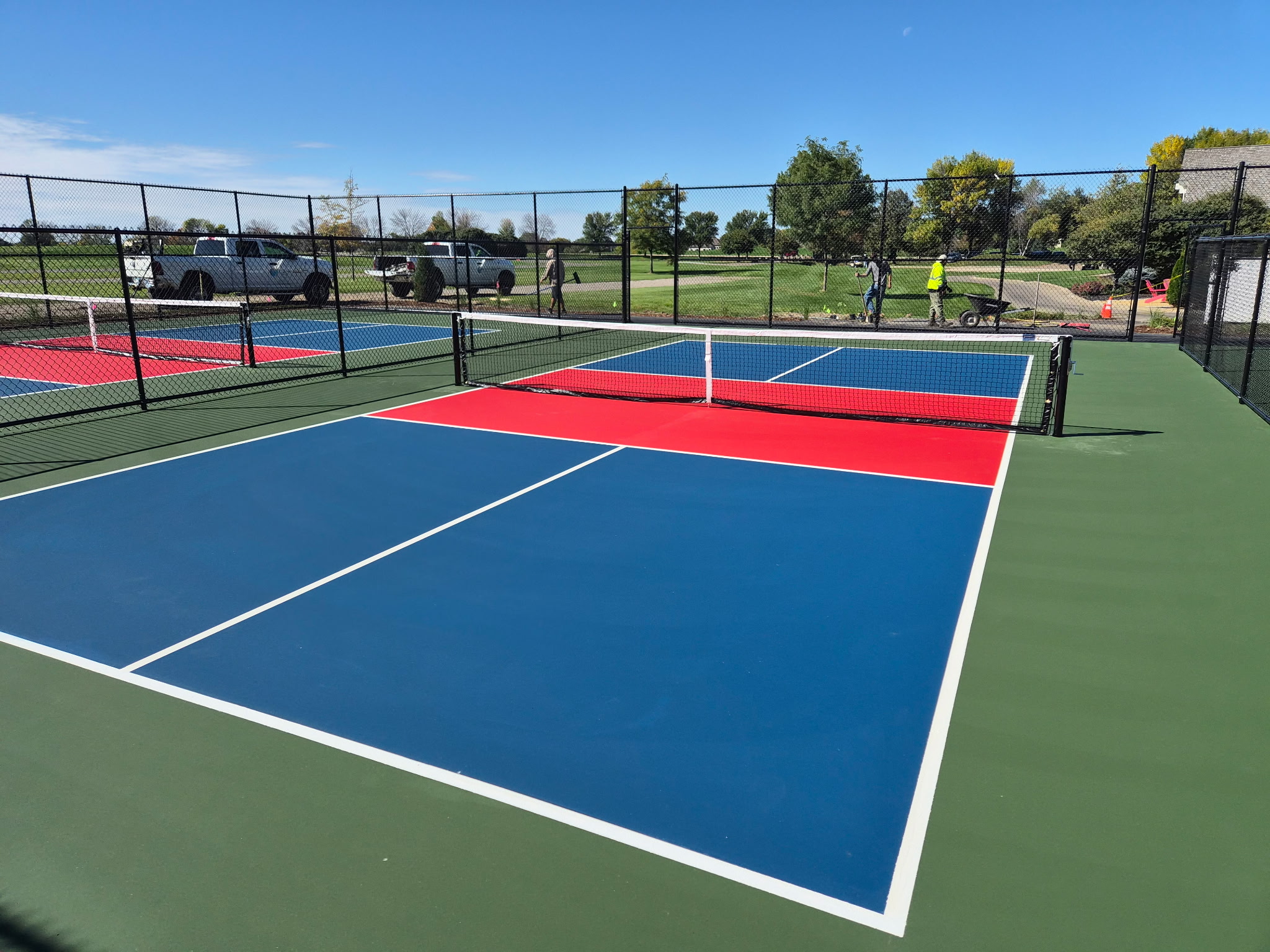 Pickleball court
